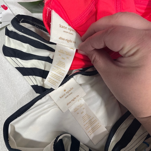 NEW Kate Spade Georgica bottom XL stripes - Picture 2 of 9